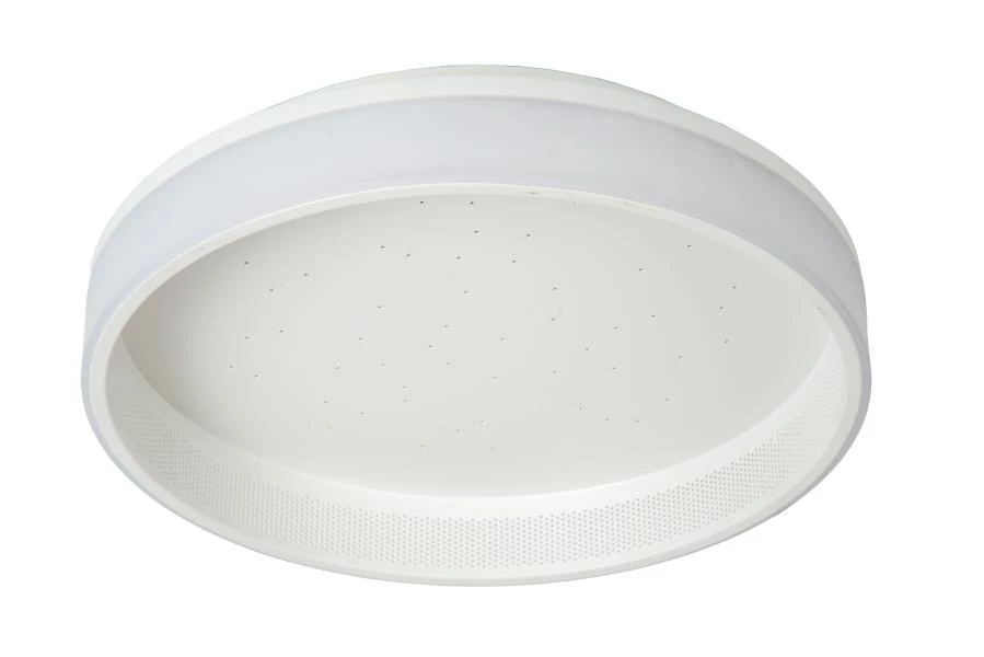 Lucide ESTREJA - Lámpara de techo - Ø 40 cm - LED Regul. - CCT - 2500K/3000K - Blanco - apagado